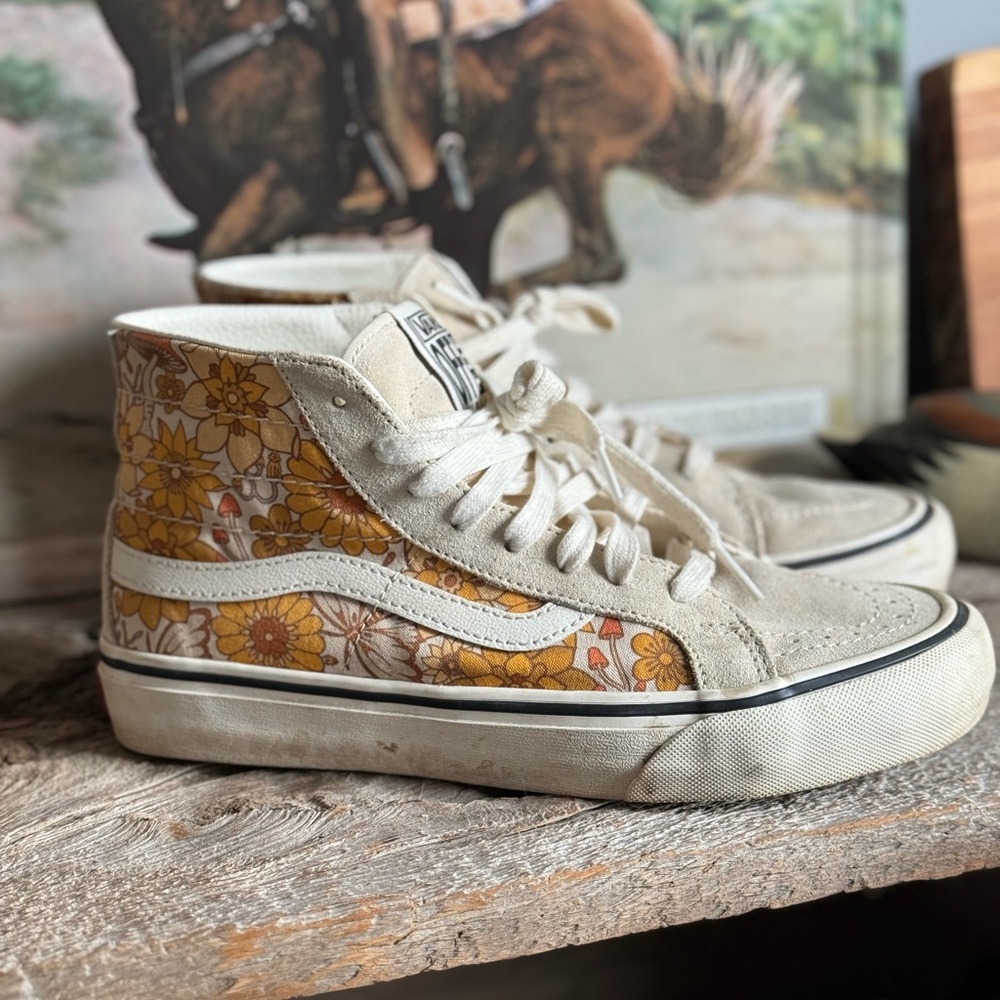 Funky Floral Vans